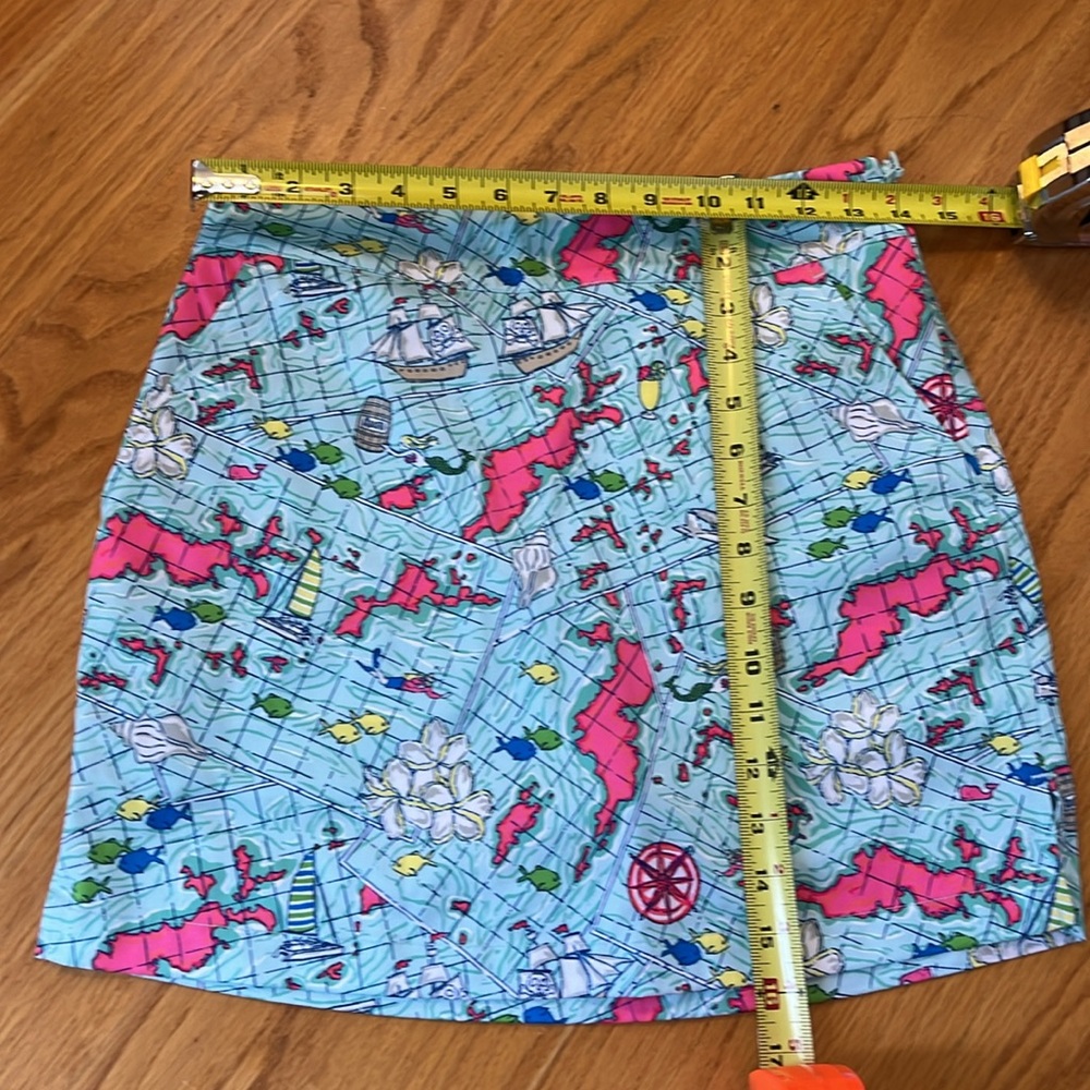 Vineyard Vines BVI print golf skort size 00 - Picture 4 of 8